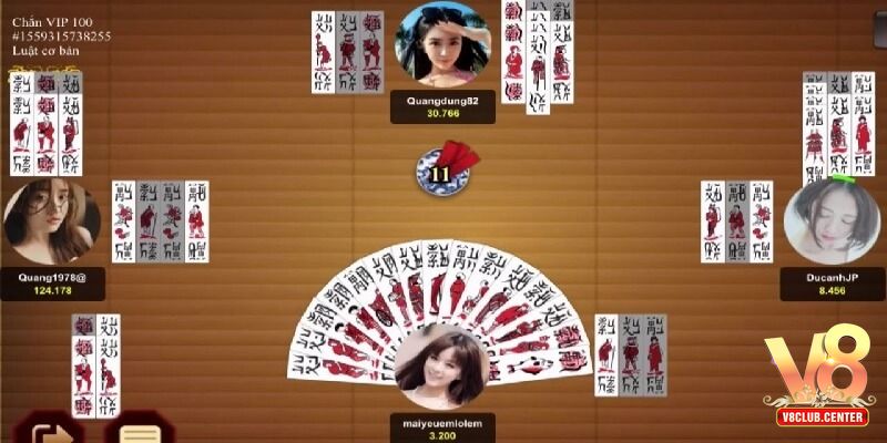 Chắn V8club - Hướng dẫn tân thủ luật lệ, cách chơi chi tiết  - Pgwin