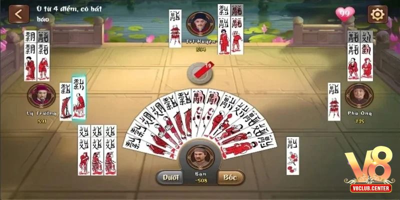 Chắn V8club - Hướng dẫn tân thủ luật lệ, cách chơi chi tiết  - Pgwin