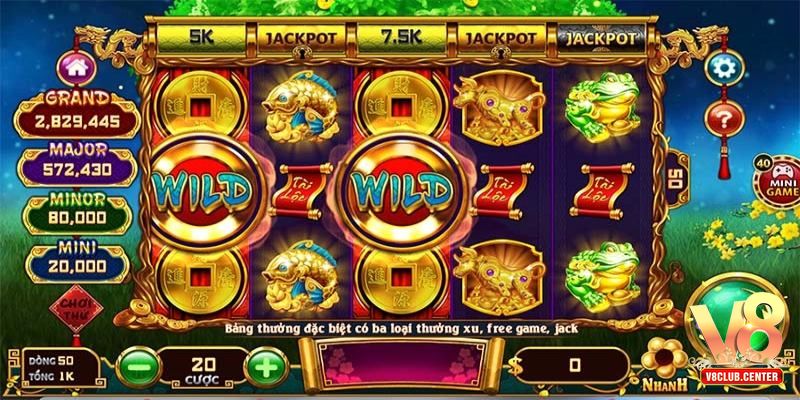 Cung Hỷ Phát Tài V8club - Trải nghiệm quay hũ thưởng lớn - Pgwin