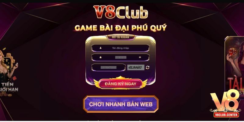 Đăng nhập V8club - Hướng dẫn nhanh chóng với 3 bước đơn giản - Pgwin