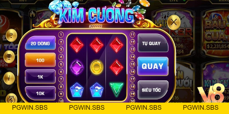 Kim cương V8club – Game slots nổ hũ hàng đầu Việt Nam - Pgwin