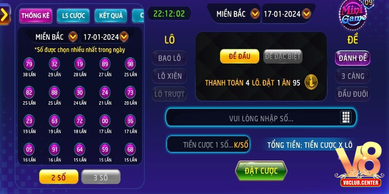 Lô đề 1 ăn 900 V8club – Cơ hội trúng thưởng khủng nhất - Pgwin