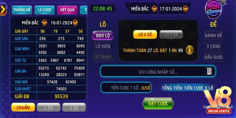 Lô đề 1 ăn 900 V8club – Cơ hội trúng thưởng khủng nhất - Pgwin