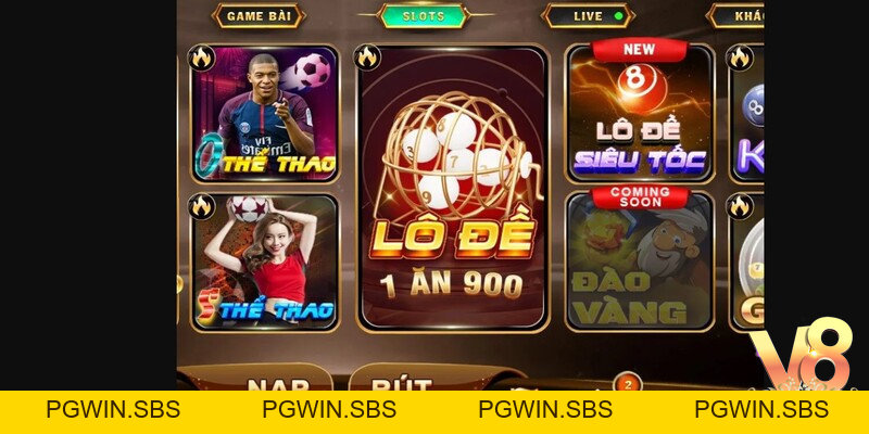 Lô đề siêu tốc V8club – Chơi nhanh, thắng lớn trong vài phút - Pgwin
