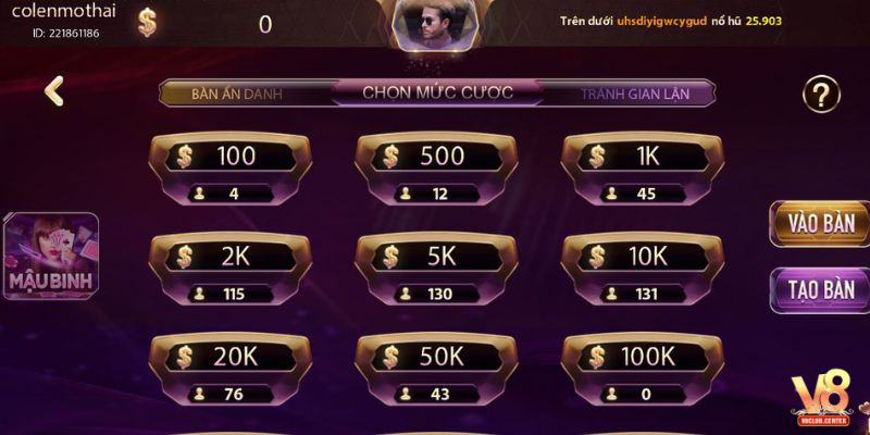 Khám phá Mậu Binh V8club - Trò chơi bài đẳng cuốn hút - Pgwin