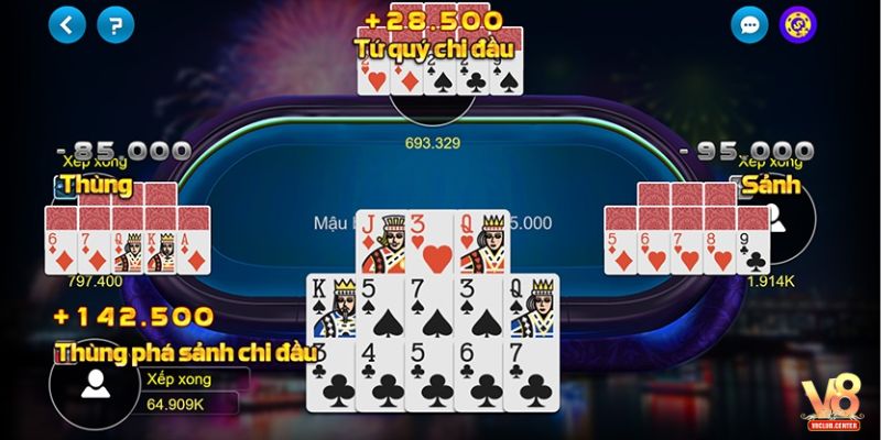 Khám phá Mậu Binh V8club - Trò chơi bài đẳng cuốn hút - Pgwin