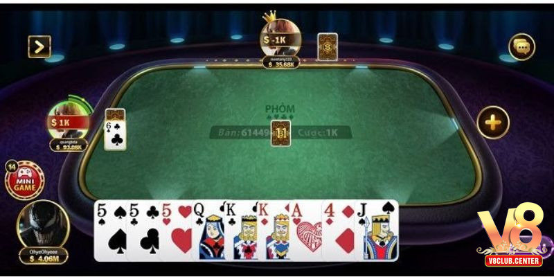 Phỏm V8Club – Luật chơi, mẹo chơi bài Phỏm thắng chắc - Pgwin