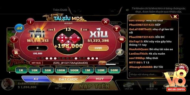 Tài Xỉu MD5 V8club - Chi tiết luật lệ và cách chơi cần biết - Pgwin
