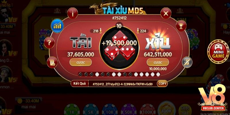 Tài Xỉu MD5 V8club - Chi tiết luật lệ và cách chơi cần biết - Pgwin